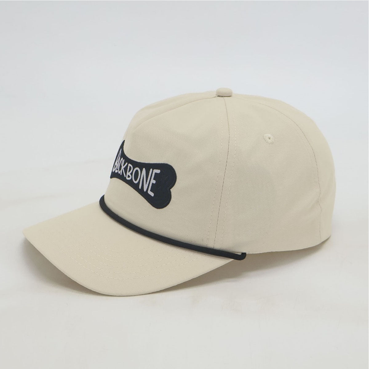 Black Signature Snapback hat by My Store with a flat brim and embroidered logo on the front.